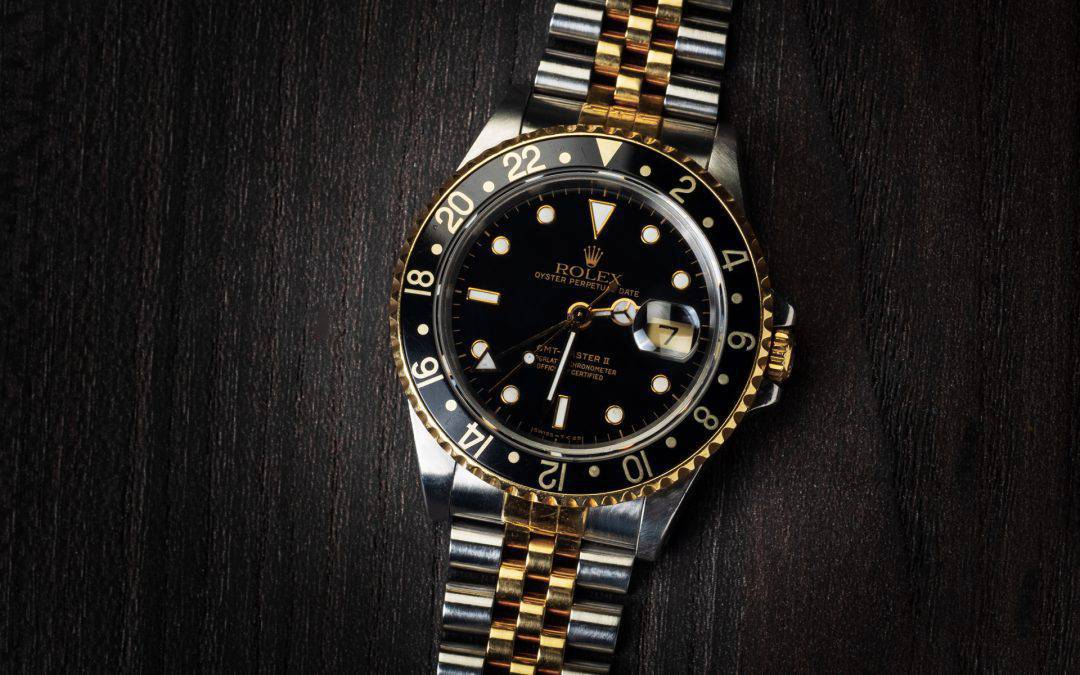 Rolex GMT Master II in oro e acciaio Ref. 16713