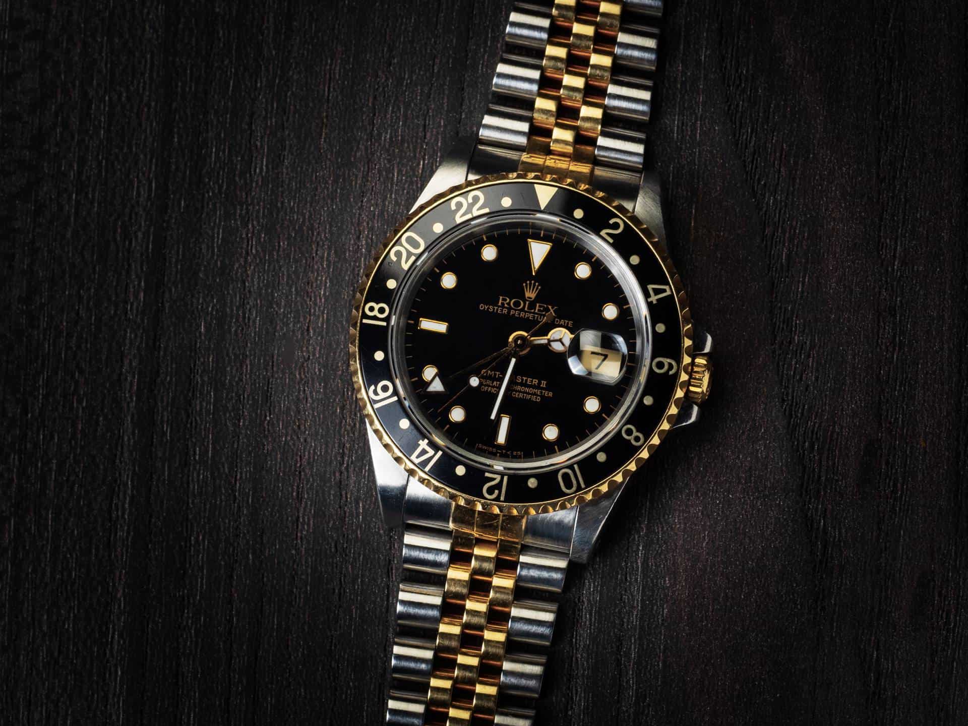 Rolex GMT Master II in oro e acciaio Ref. 16713 - Gioielli Pellegrini