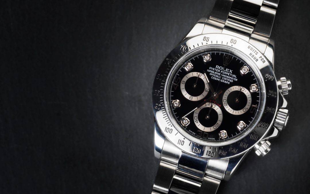 Rolex Daytona in acciaio con diamanti Ref. 116520