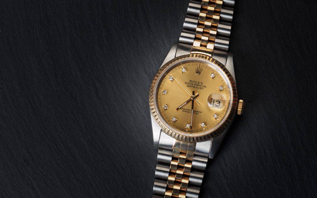 Rolex Date Just in oro e acciaio Ref. 16233