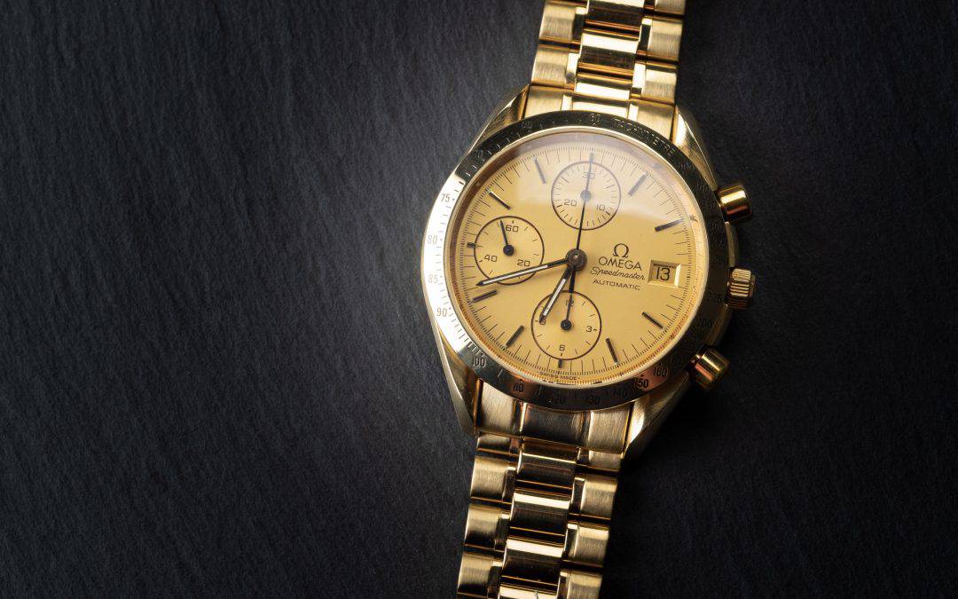 Omega Speedmaster Automatic in oro Ref. 175.043.02