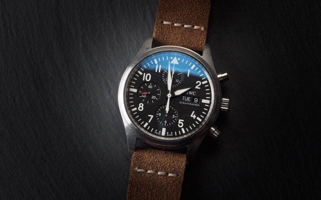 IWC Pilot Chronograph in acciaio Ref. IW371701