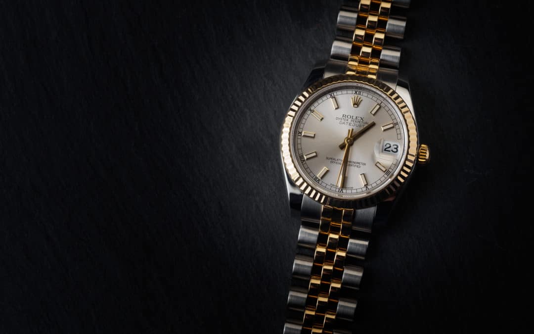 Rolex Date Just 31mm in oro e acciaio Ref. 178273