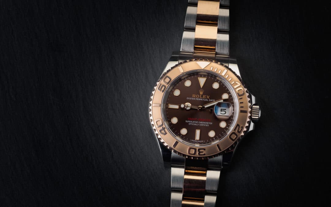 Rolex Yachtmaster in oro rosa e acciaio Ref. 116621