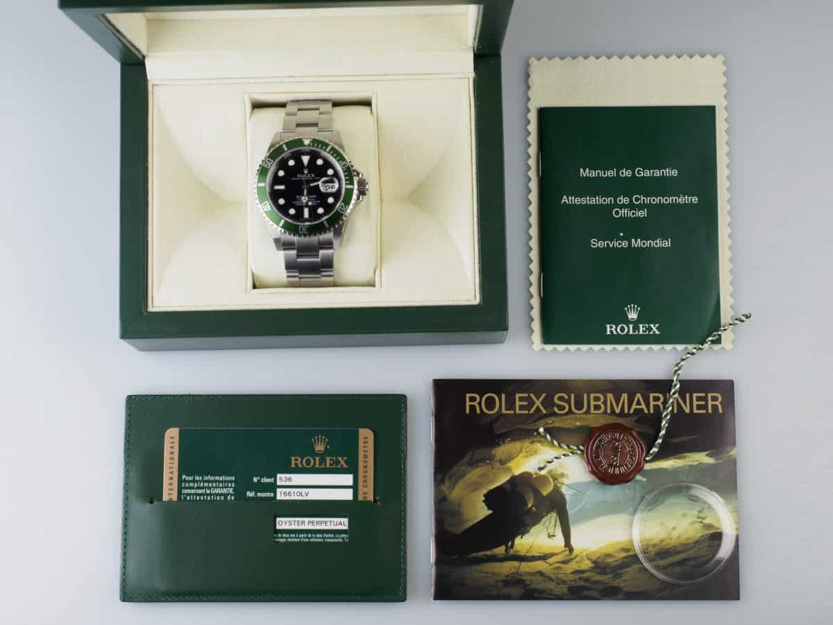 Rolex Submariner Ref. 16610LV - Referenza del Tempo