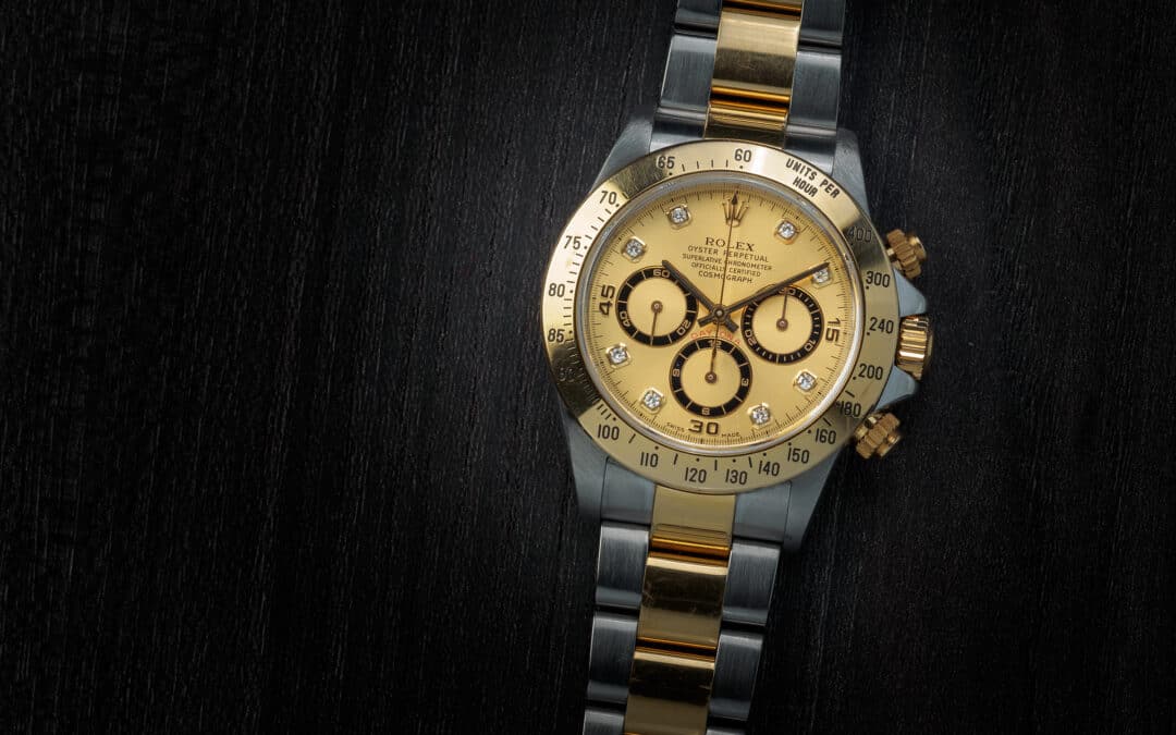 Rolex Daytona in oro e acciaio con diamanti Ref. 16523