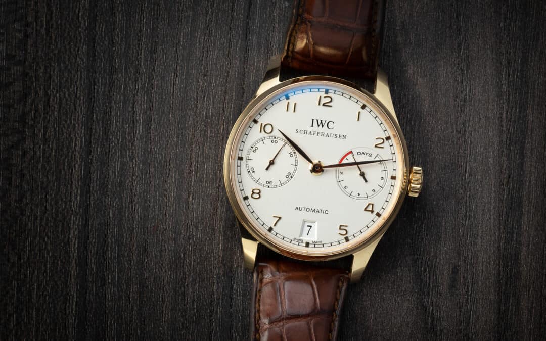 IWC Portoghese in oro rosa 18kt Ref. IW500101