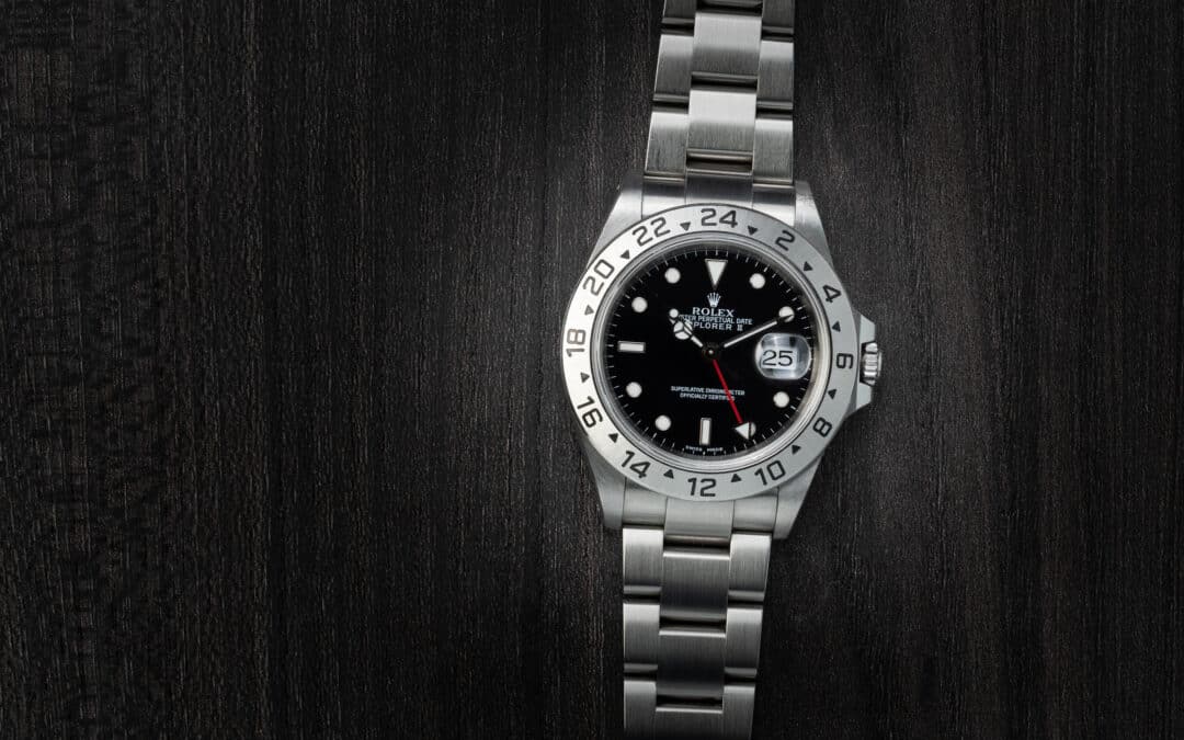 Rolex Explorer II in acciaio Ref. 16570