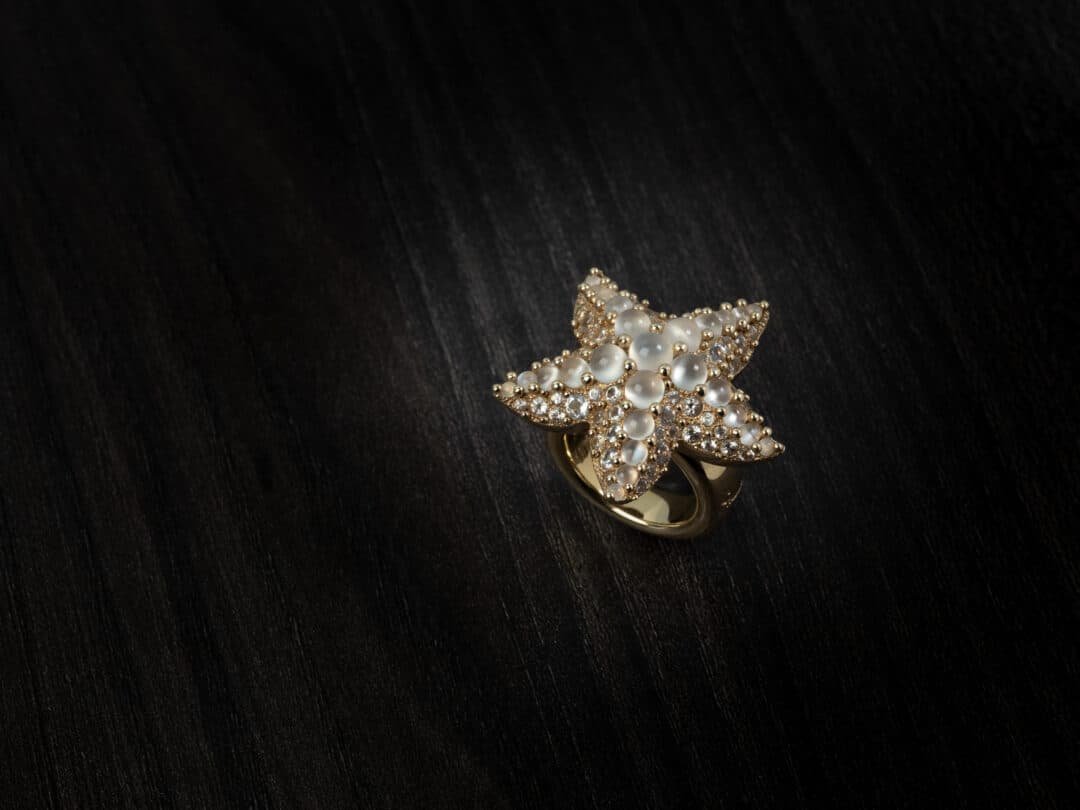 Anello in oro bianco firmato Pomellato “Sirene”