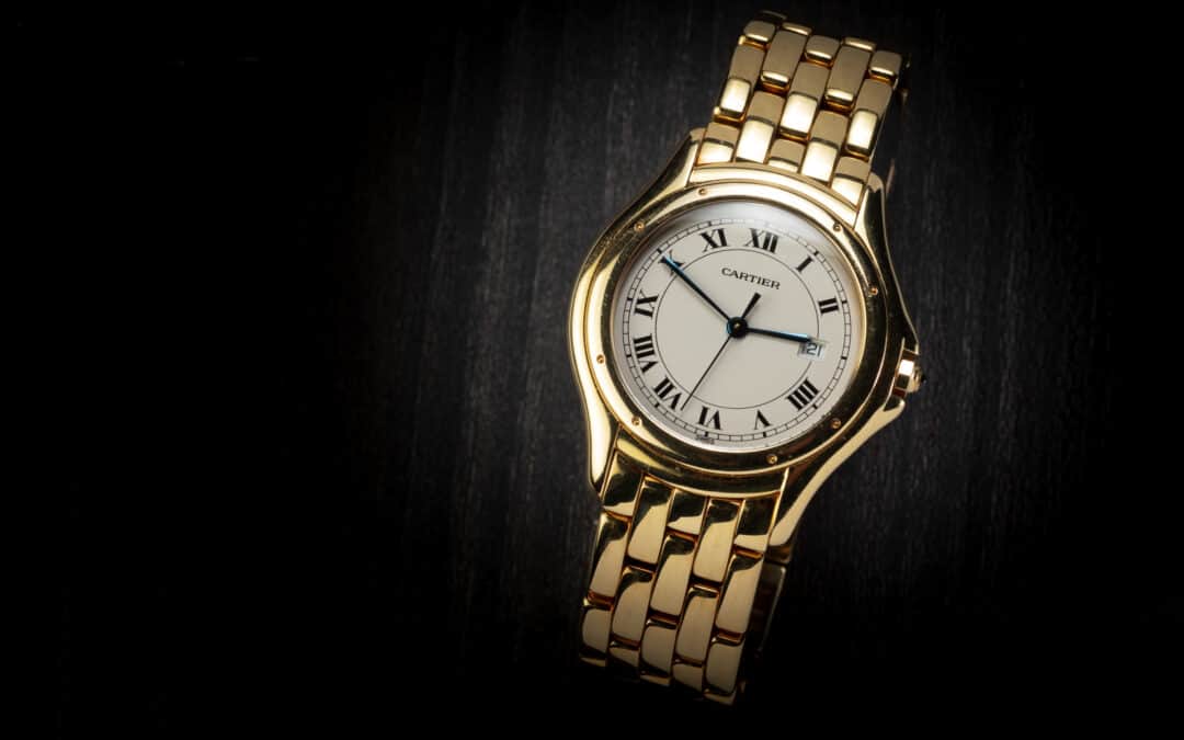 Cartier Cougar in oro giallo 18kt Ref. 887904