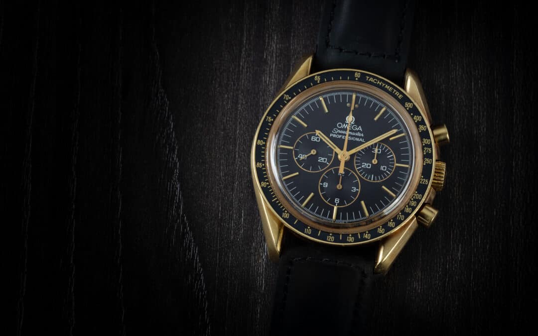 Omega Speedmaster Professional Moonwatch in oro Ref. 36915000