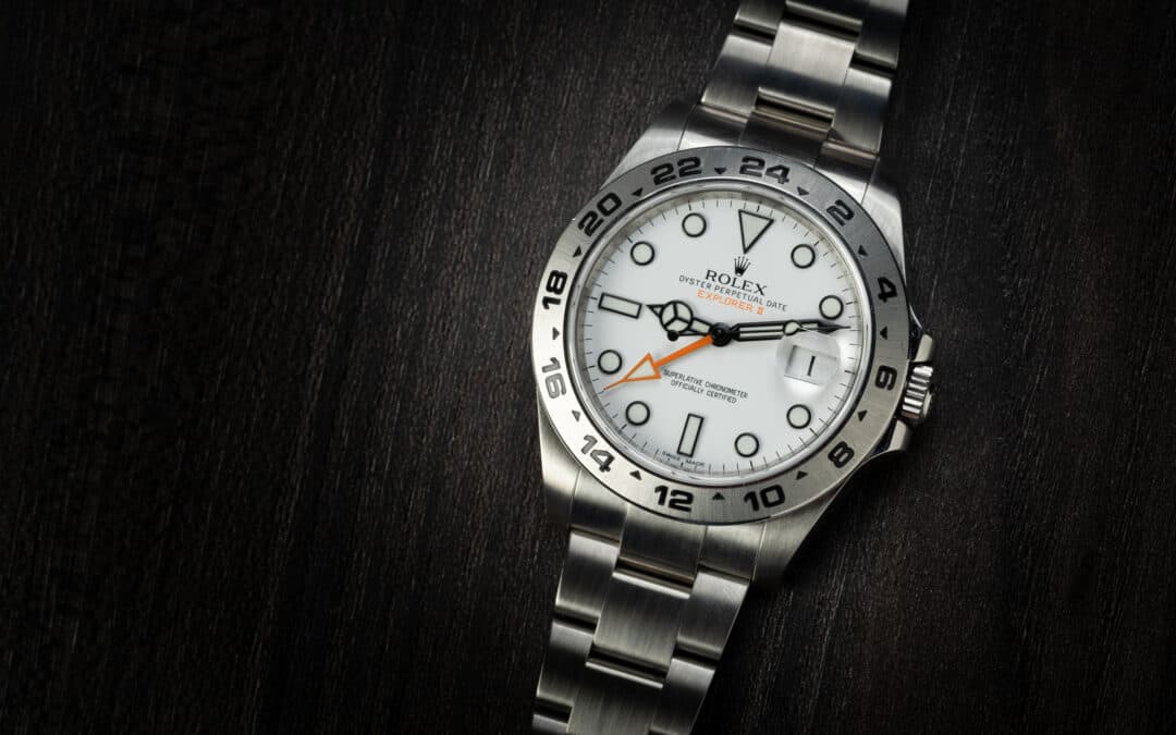 Rolex Explorer II in acciaio Ref. 216570.