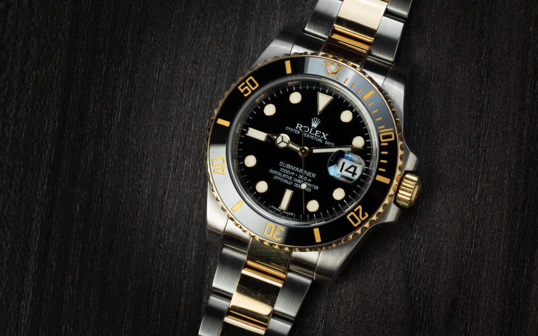 Rolex Submariner in oro e acciaio Ref. 116613LN