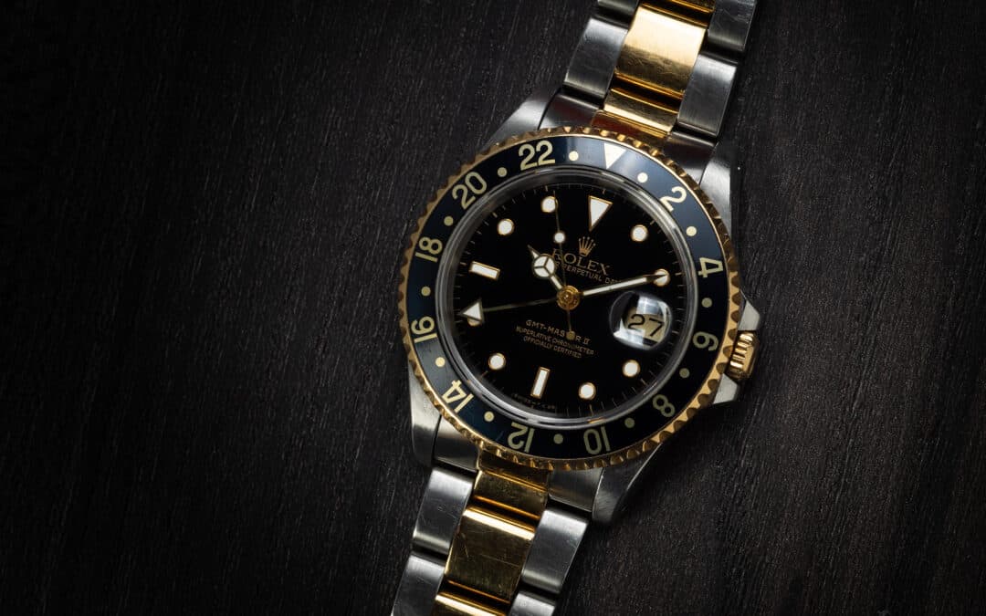 Rolex GMT Master II in oro e acciaio Ref. 16713