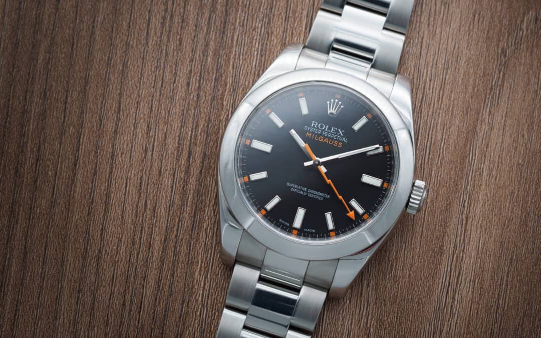 Rolex Milgauss in acciaio Ref. 116400