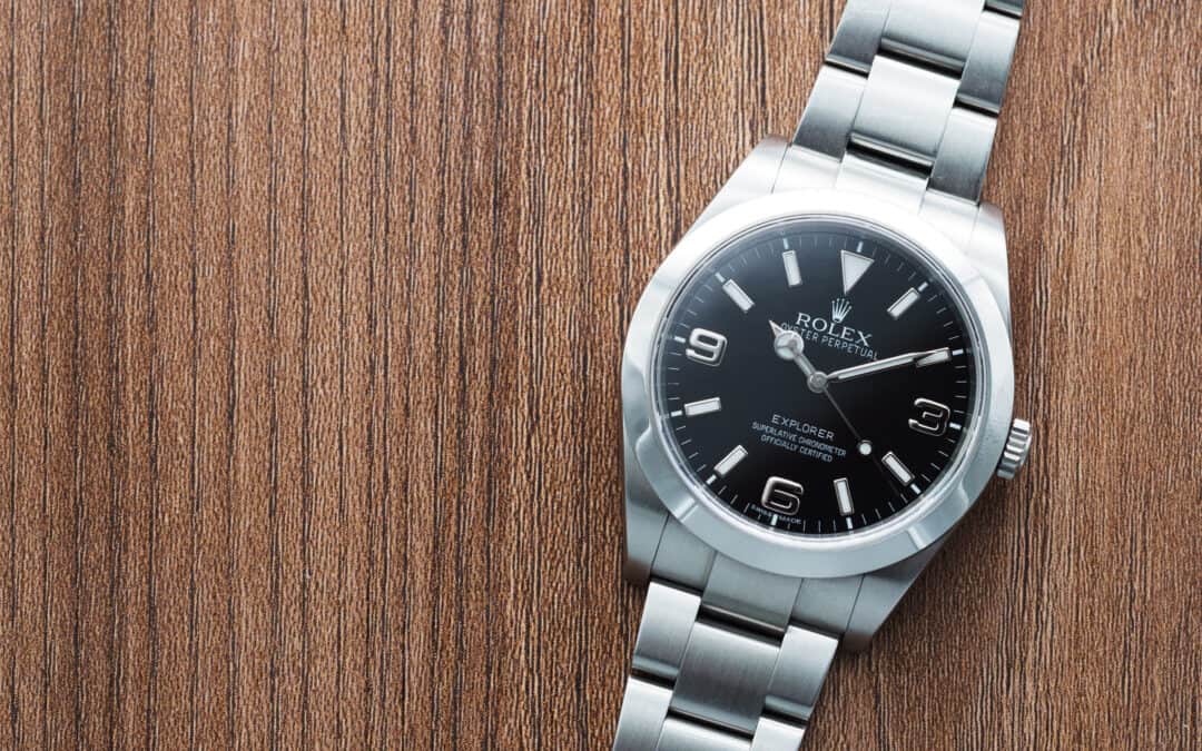 Rolex Explorer 39mm in acciaio Ref. 214270