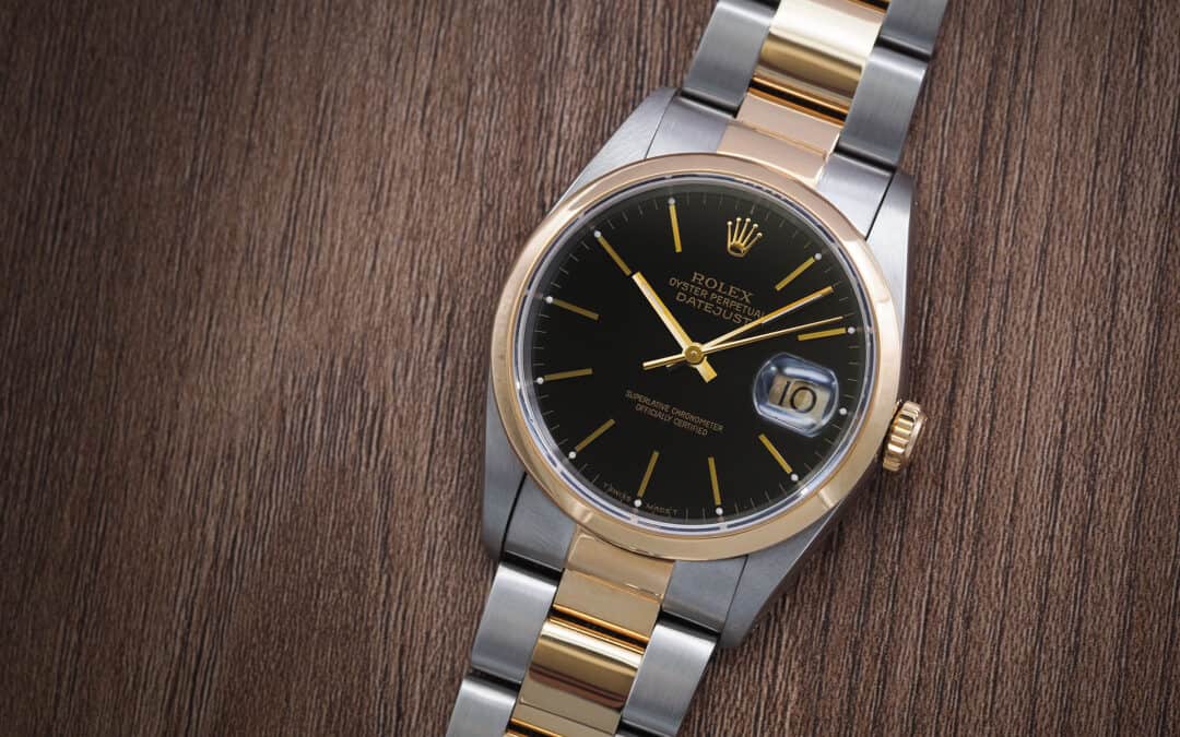 Rolex Date Just in oro e acciaio Ref. 16203