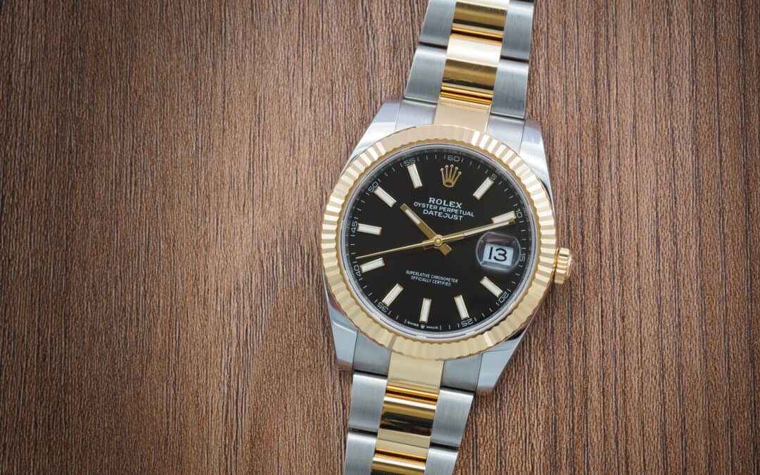 Rolex Date Just in oro e acciaio Ref. 126333