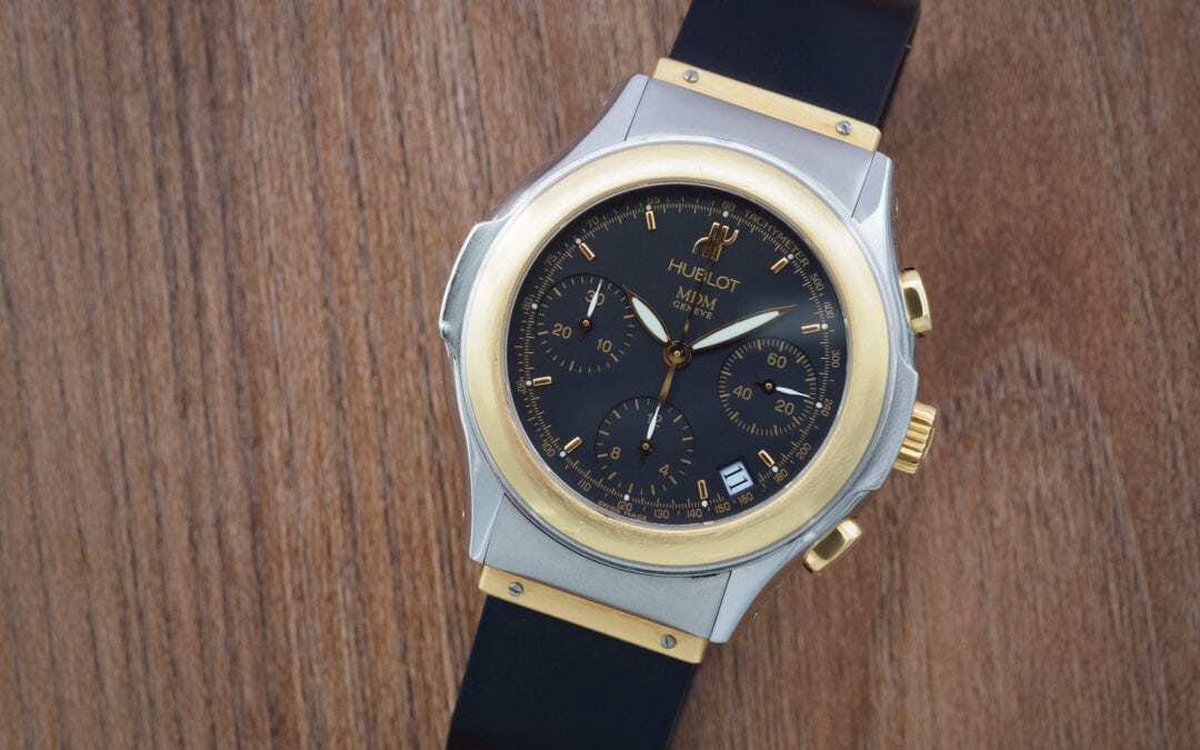 Hublot Elegant MDM Chrono in oro e acciaio Ref. 1810.2