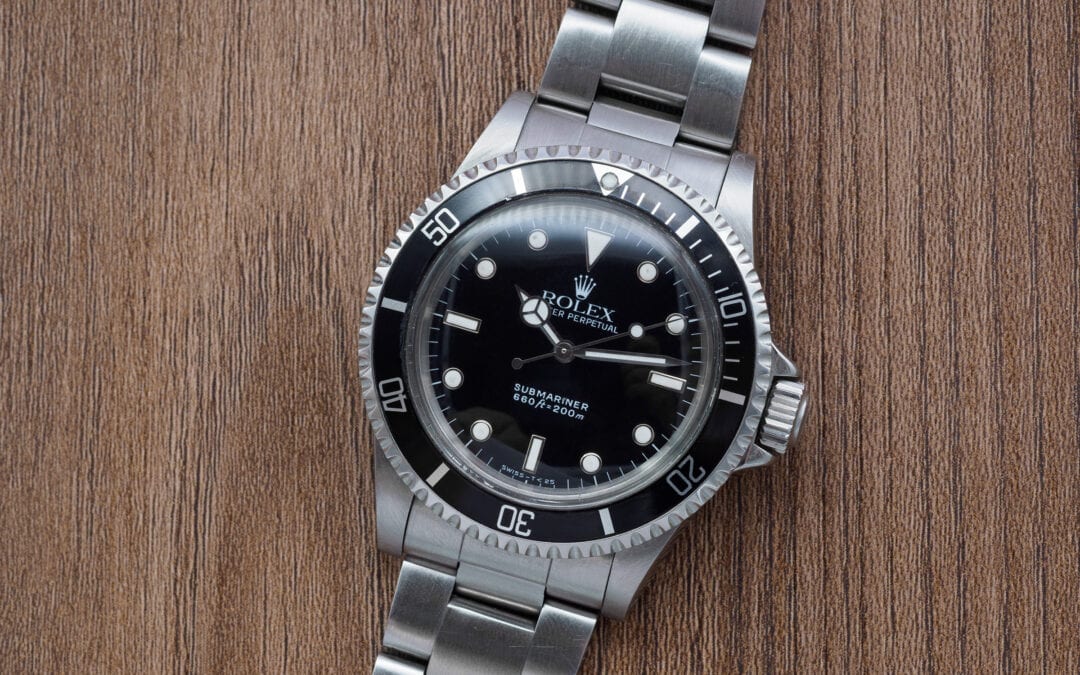 Rolex Submariner in acciaio plexi Ref. 5513