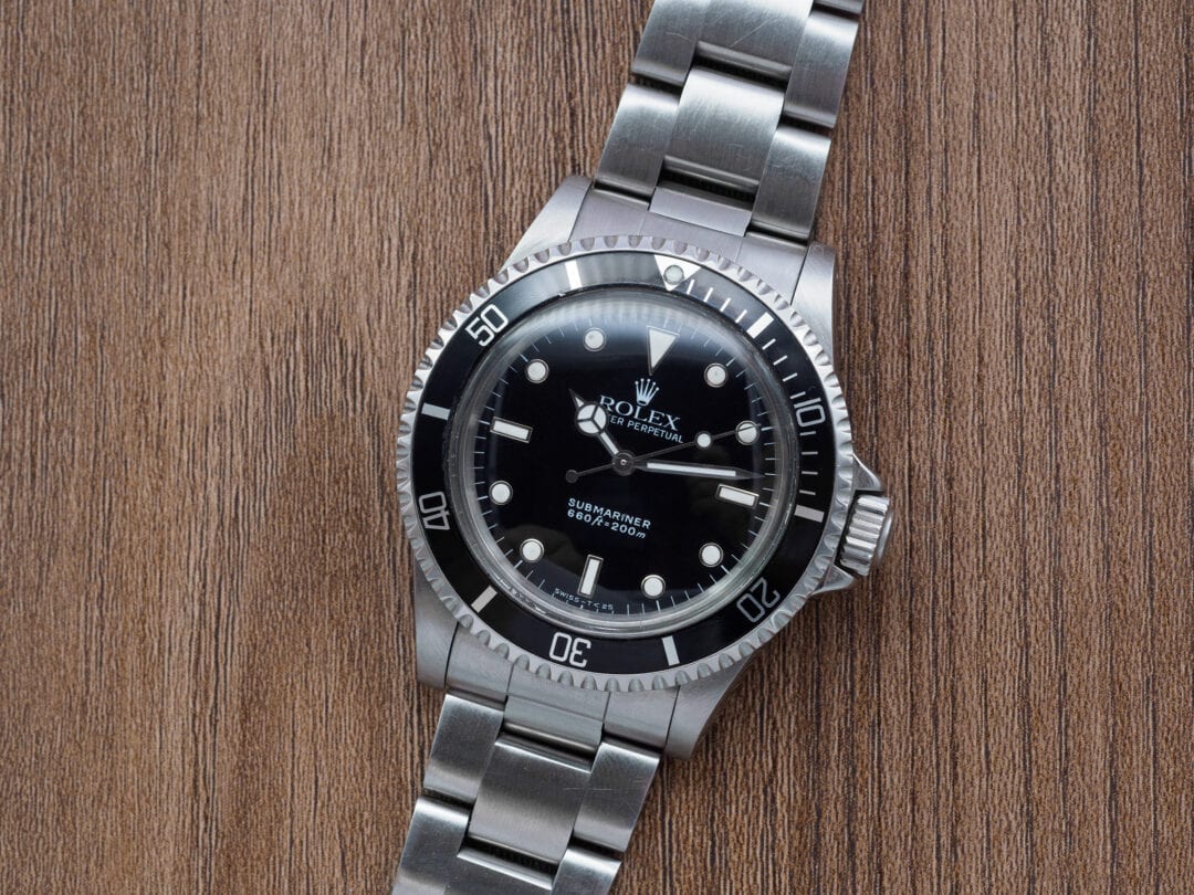 Rolex Submariner in acciaio plexi Ref. 5513