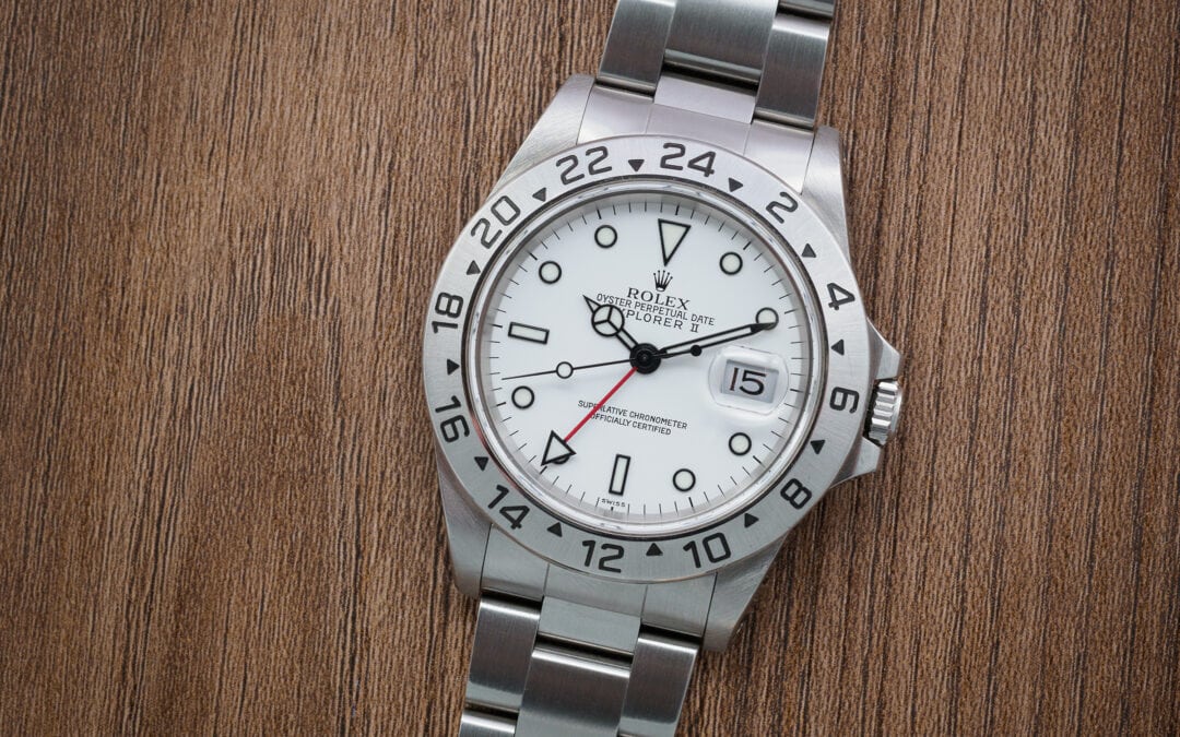 Rolex Explorer II in acciaio Ref. 16570