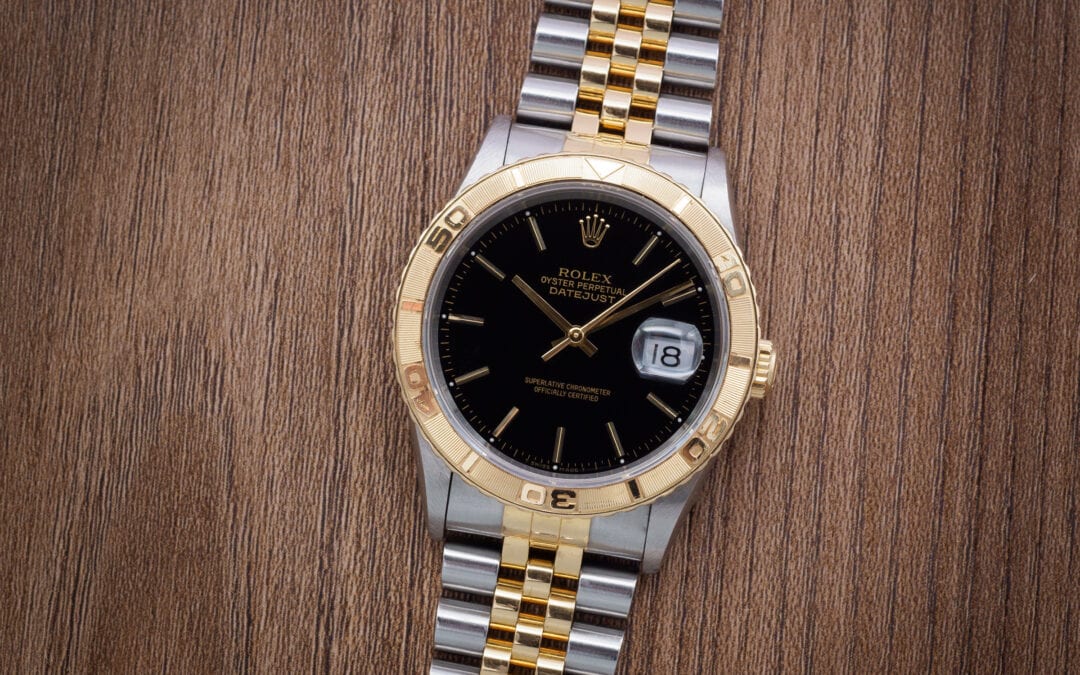 Rolex Date Just Turn-o-graph in oro e acciaio Ref. 16263