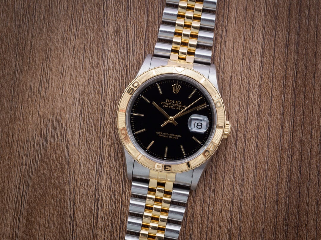 Rolex Date Just Turn-o-graph in oro e acciaio Ref. 16263