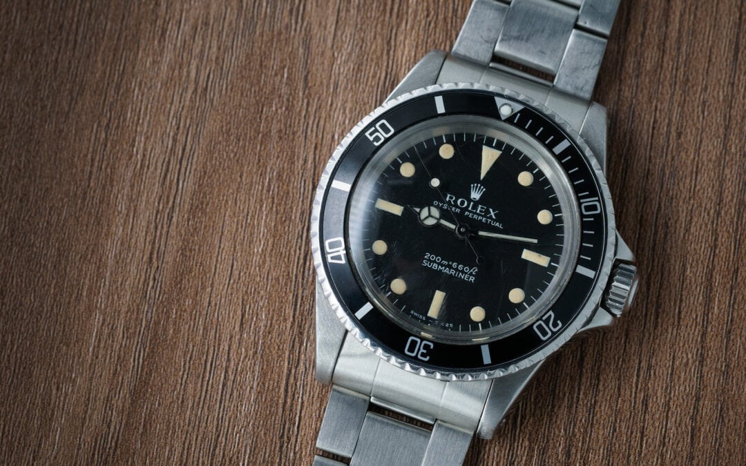 Rolex Submariner in acciaio “Meters First” Ref. 5513