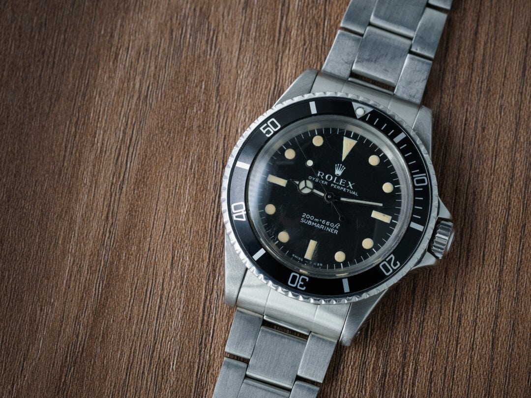 Rolex Submariner in acciaio “Meters First” Ref. 5513
