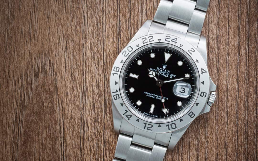 Rolex Explorer II in acciaio Ref. 16570