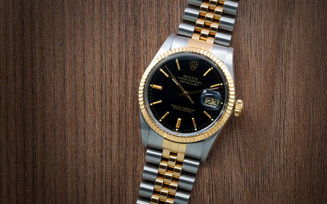 Rolex Date Just in oro e acciaio Ref. 16013