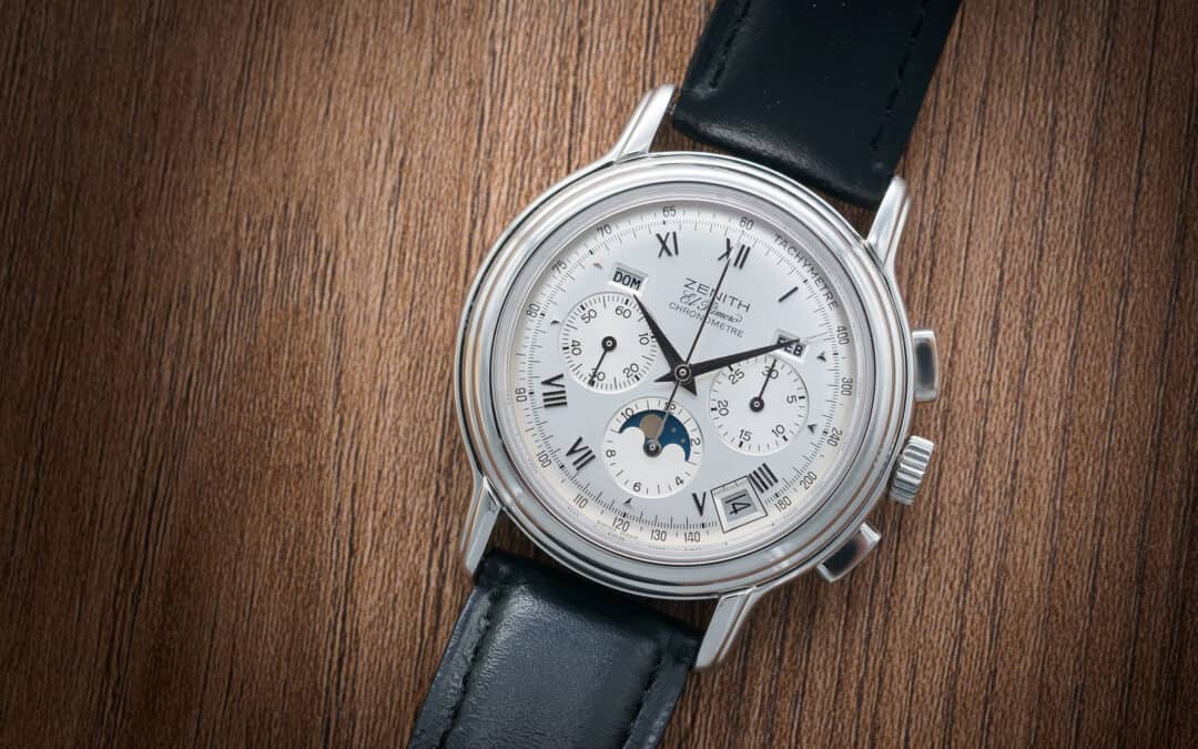 Zenith El Primero Chronomaster in acciaio Ref. 01.0240.410