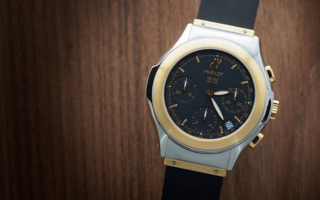 Hublot Elegant MDM Chrono in oro e acciaio Ref. 1810.2